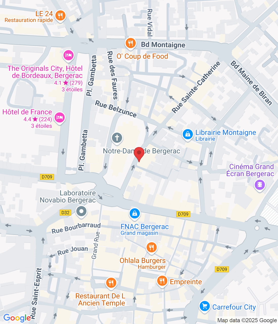 17 Rue Sainte-Catherine, 24100 Bergerac, France