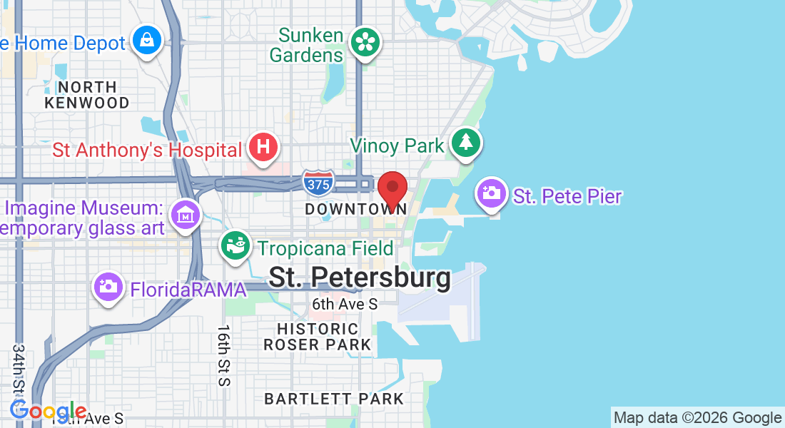 111 2nd Ave N #900, St. Petersburg, FL 33701, USA