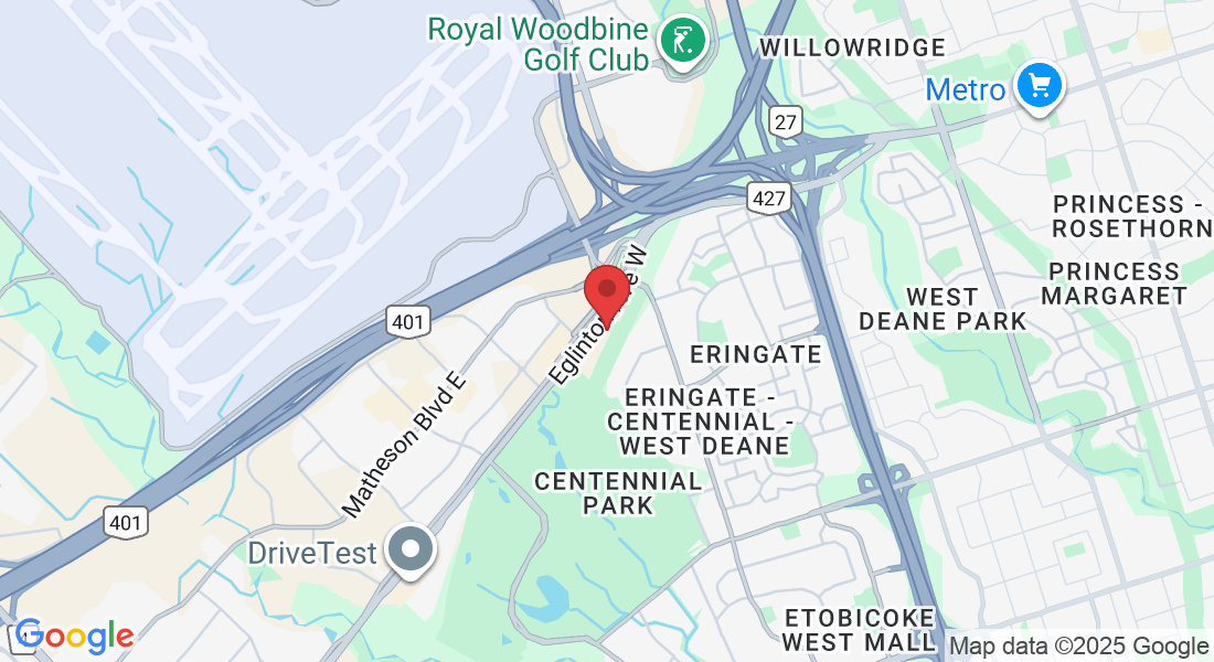 5399 Eglinton Ave W Suite 204, Etobicoke, ON M9C 5K6, Canada