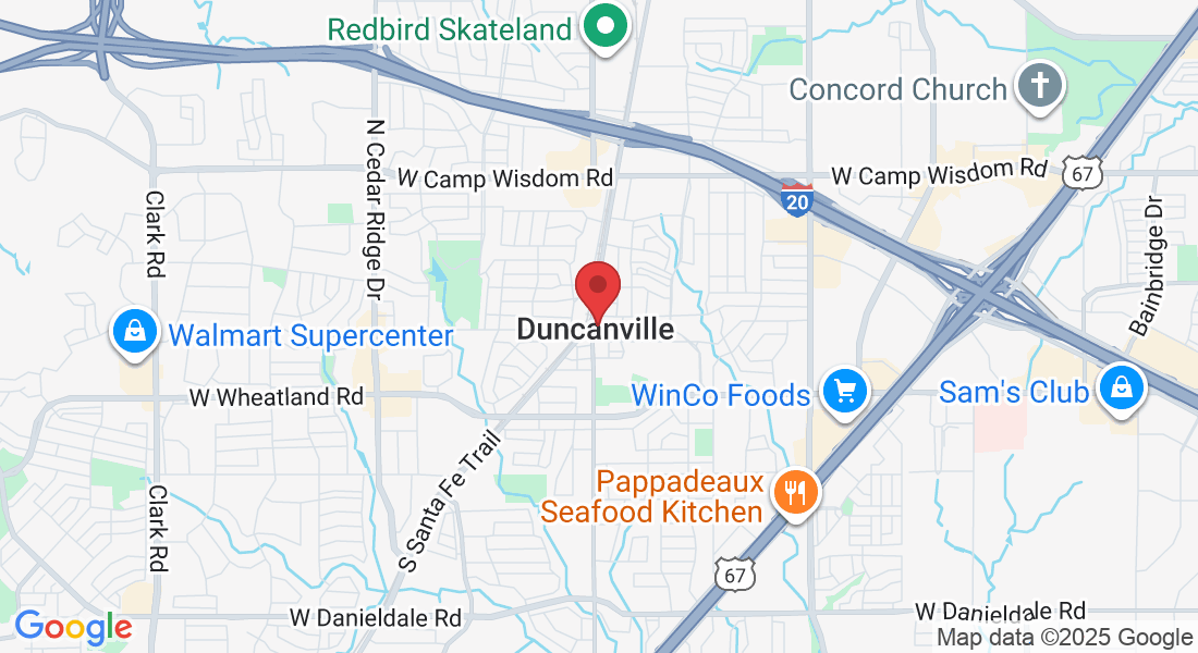 102 N Main St, Duncanville, TX 75116, USA