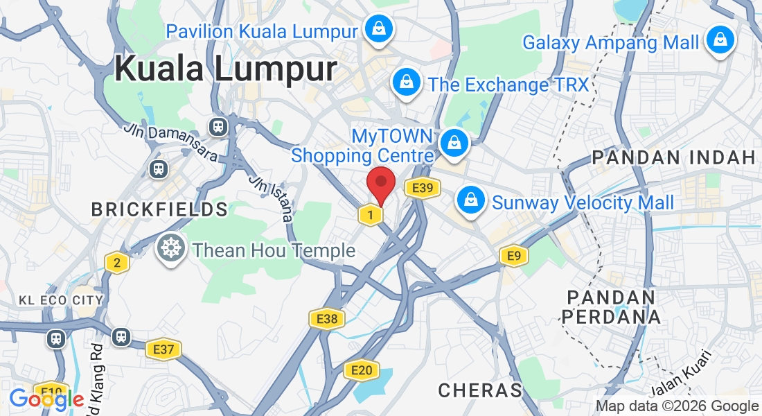 36-4, Jalan Metro Pudu, Fraser Business Park Off Jalan Yew, Fraser Business Park, 55100 Kuala Lumpur, Federal Territory of Kuala Lumpur, Malaysia