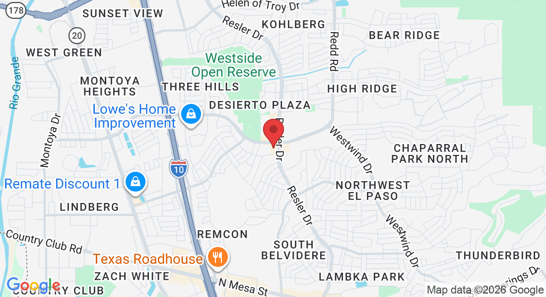 865 Resler Dr K, El Paso, TX 79912, USA