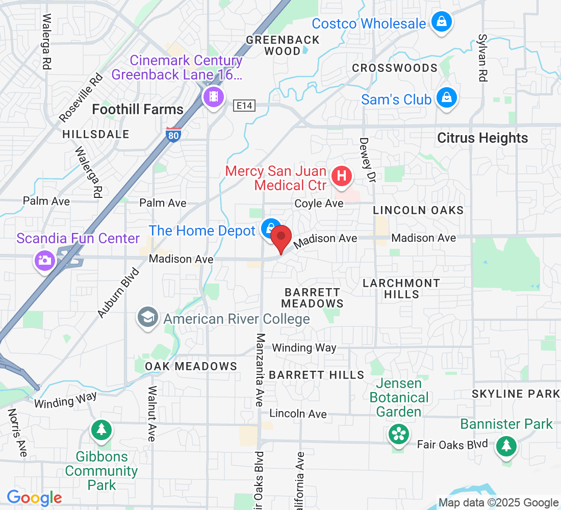 Madison Ave, Carmichael, CA 95608, USA