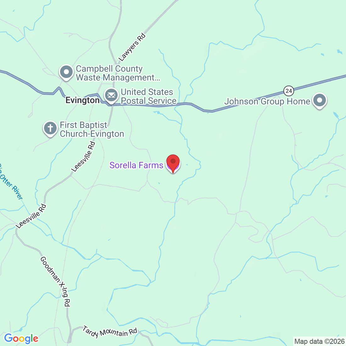 171 Little Ln, Evington, VA 24550, USA