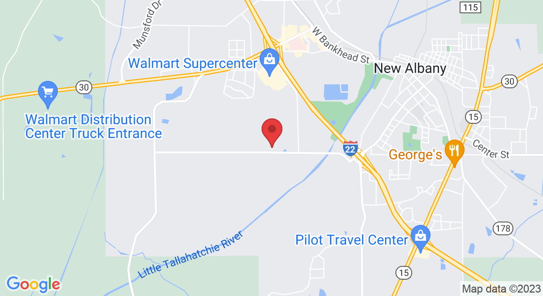 1111 Bratton Rd, New Albany, MS 38652, USA