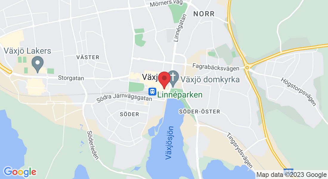 Norra Järnvägsgatan 4, 352 33 Växjö, Sverige