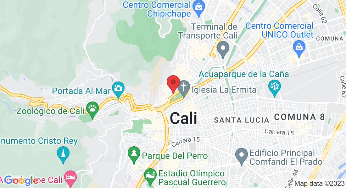 Av. 2 Nte. #10 Norte-1 a 10 Norte-75,, Granada, Cali, Valle del Cauca, Colombia