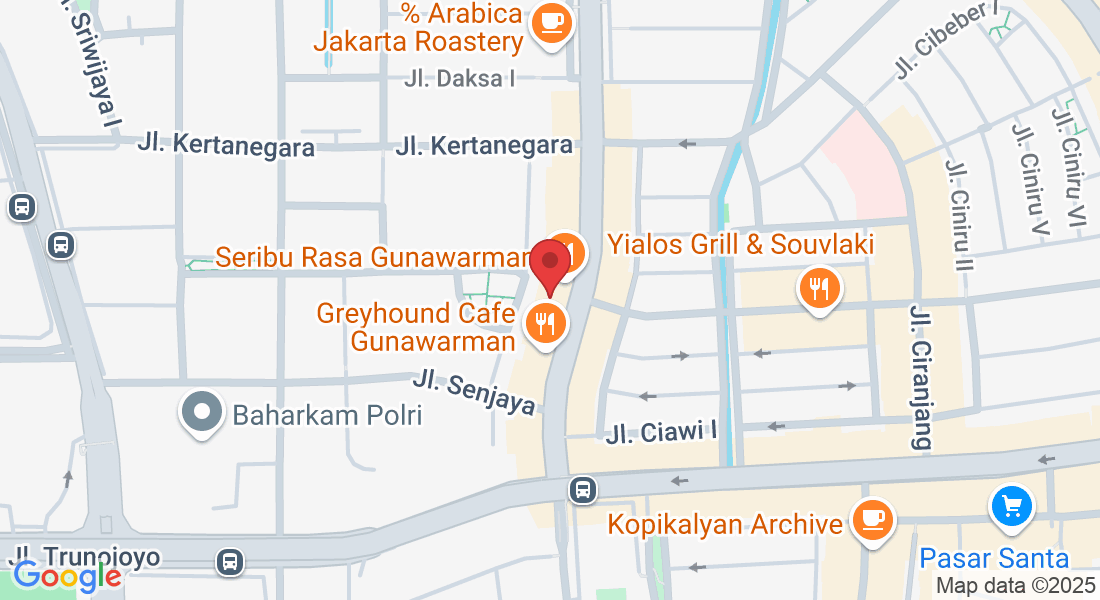Jl. Gunawarman No.30, Selong, Kec. Kby. Baru, Jakarta, Daerah Khusus Ibukota Jakarta 12110, Indonesia