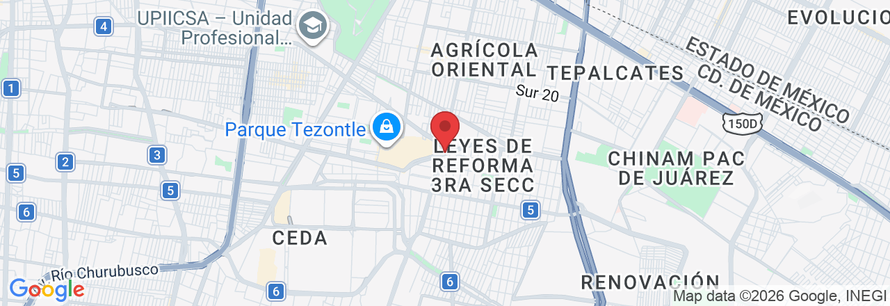 Av Licenciado Javier, Av. Javier Rojo Gomez 630, Leyes de Reforma 3ra Secc, Iztapalapa, 09310 Ciudad de México, CDMX, México
