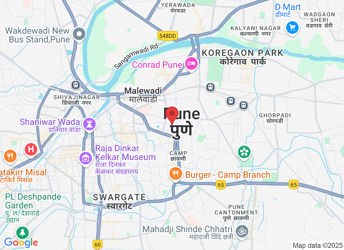 6, Bund Garden Rd, near Blue Nile Restaurant, Camp, Pune, Maharashtra 411001, India