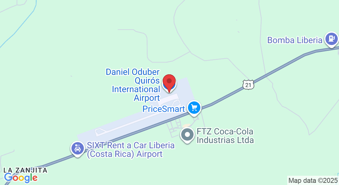 S/N, Blvd. Aeropuerto, Provincia de Guanacaste, Liberia, 50101, Costa Rica