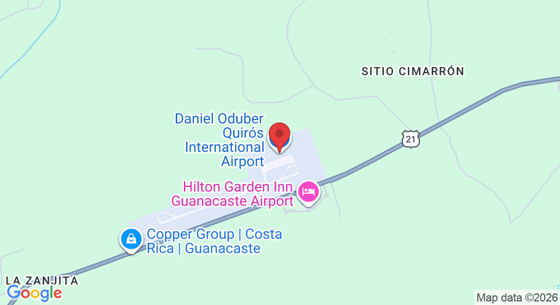 S/N, Blvd. Aeropuerto, Provincia de Guanacaste, Liberia, 50101, Costa Rica