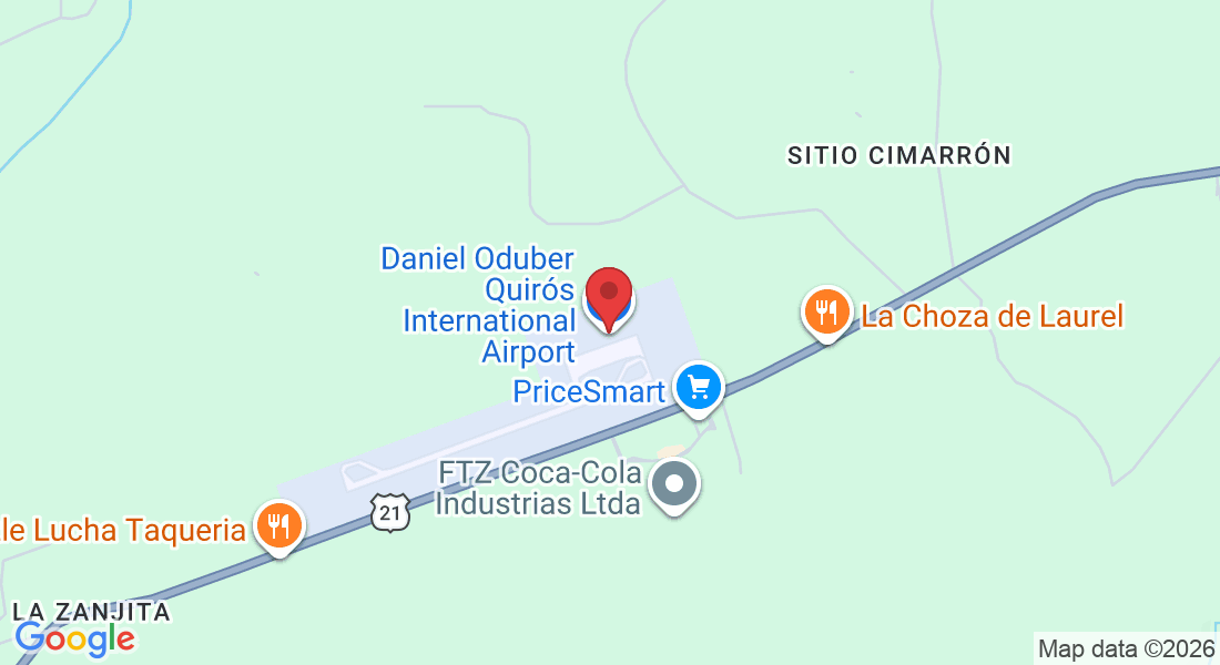 S/N, Blvd. Aeropuerto, Provincia de Guanacaste, Liberia, 50101, Costa Rica