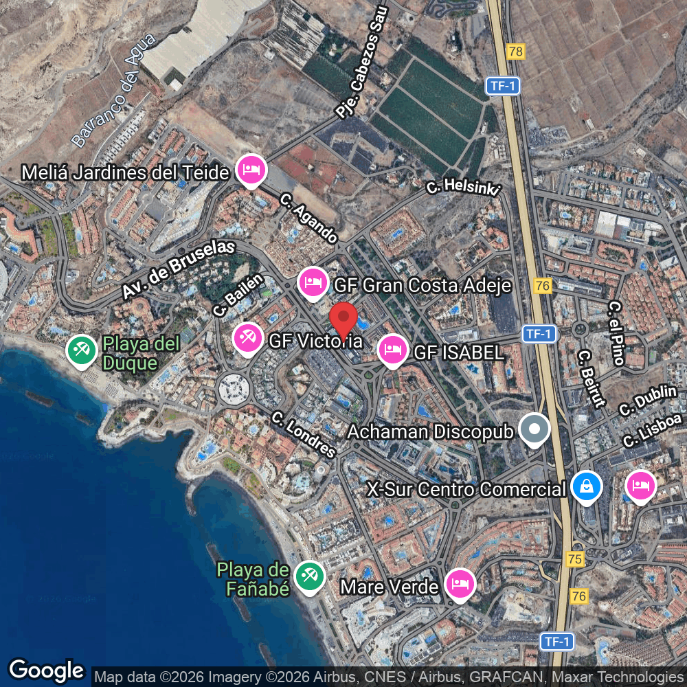 Av. de Bruselas, 14, 38679 Costa Adeje, Santa Cruz de Tenerife, Spanyolország