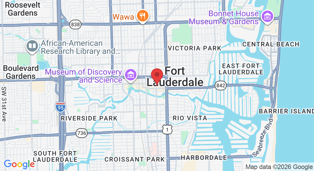 300 SE 2nd St, Fort Lauderdale, FL 33301, USA