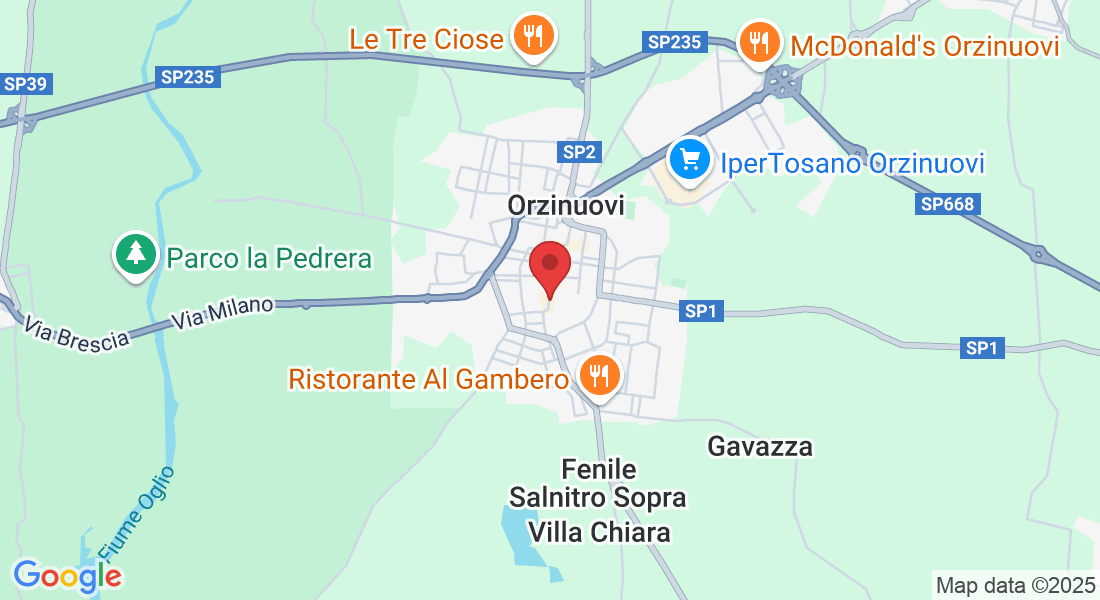 Via Roma, 5, 25034 Orzinuovi BS, Italia