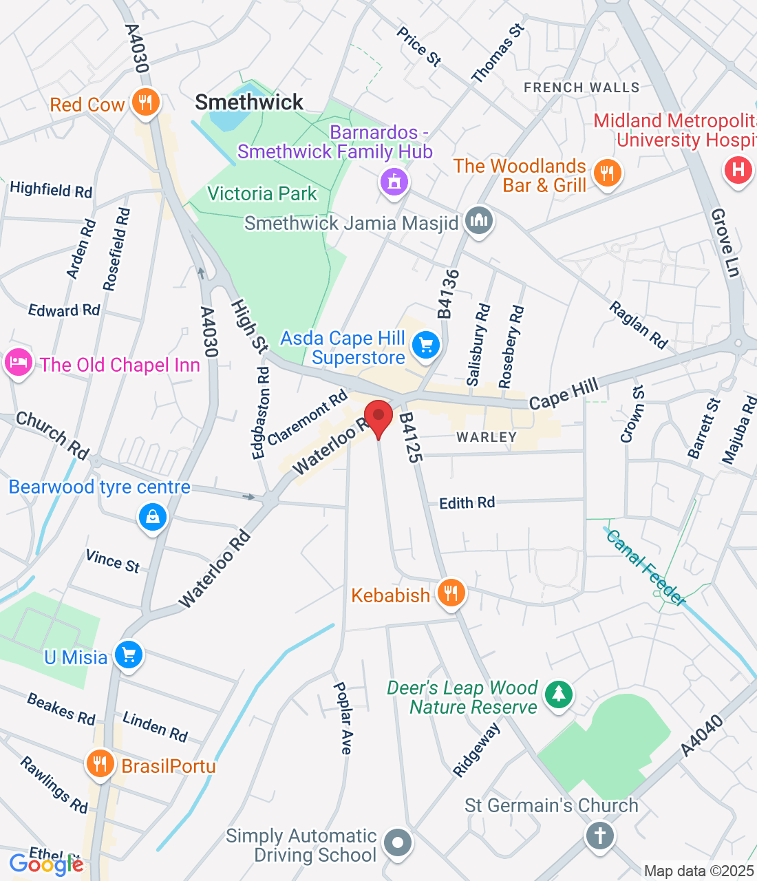Gilbert Rd, Waterloo Rd, Smethwick B66 4JU, UK