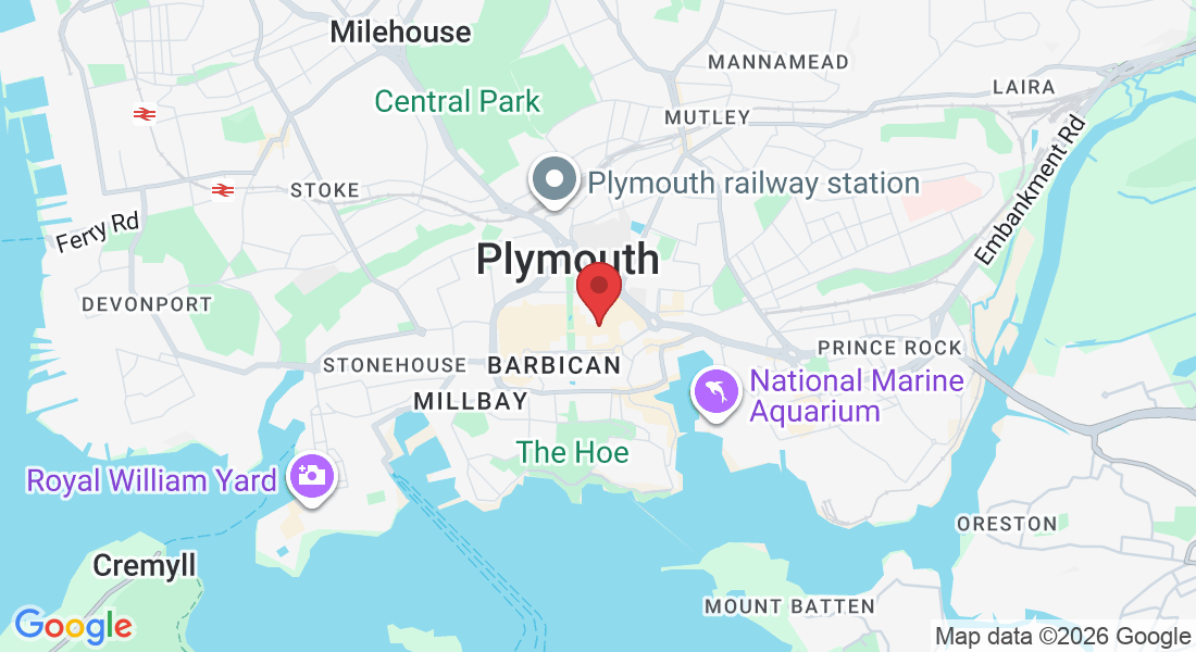 20 New George St, Plymouth PL1 1RL, UK