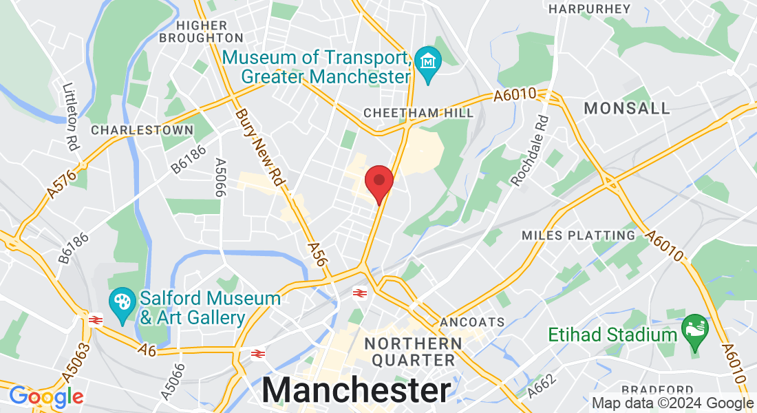 109 Cheetham Hill Rd, Cheetham Hill, Manchester M8 8PY, UK