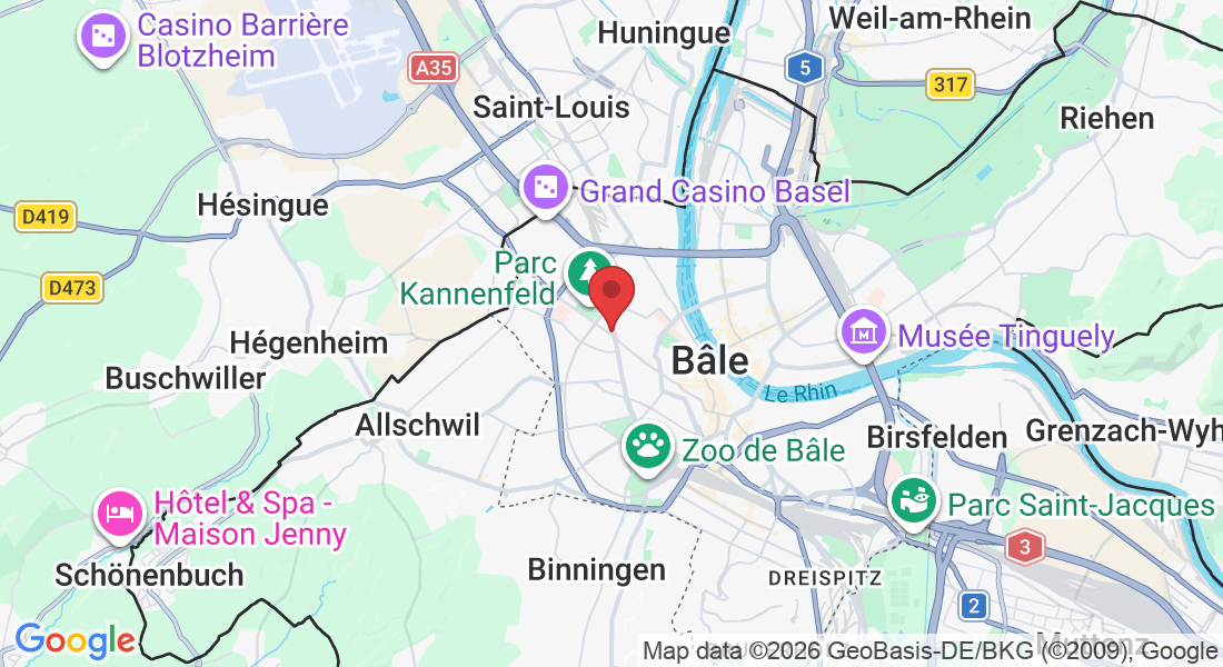 Burgfelderstrasse 4, 4055 Basel, Suisse