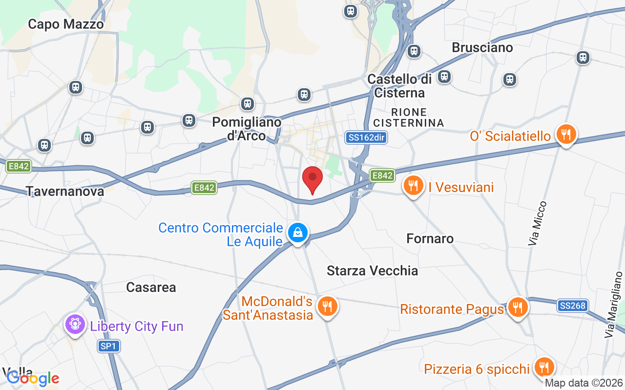 Via Corradino, 57, 80038 Pomigliano D'arco NA, Italia