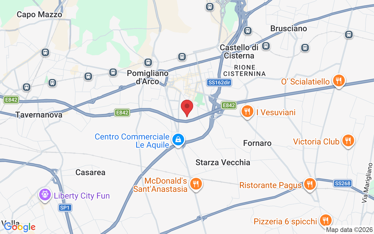 Via Corradino, 57, 80038 Pomigliano D'arco NA, Italia