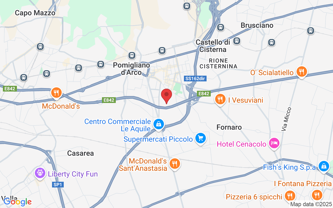 Via Corradino, 57, 80038 Pomigliano D'arco NA, Italia