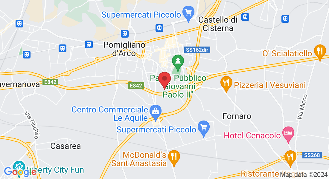 Via Corradino, 57, 80038 Pomigliano D'arco NA, Italia