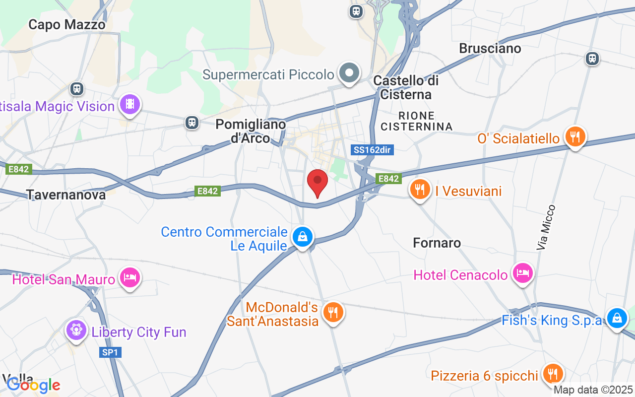 Via Corradino, 57, 80038 Pomigliano D'arco NA, Italia