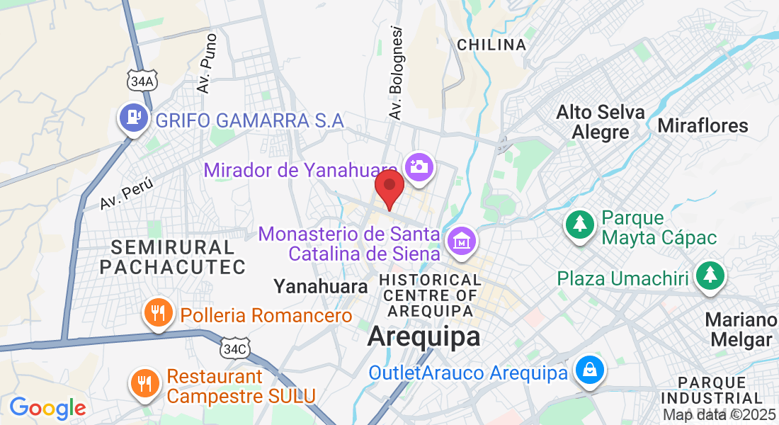 Av. Ejército 616 Quinto piso, Yanahuara 04017, Peru