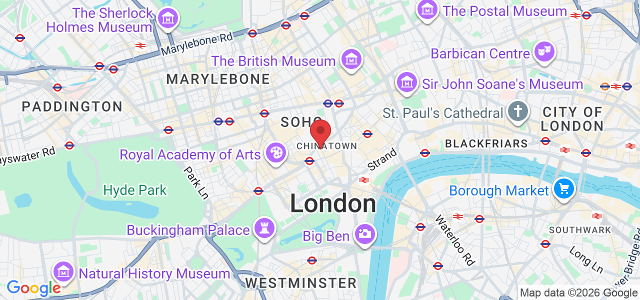 33-37 Wardour St, Greater, London W1D 6PU, UK