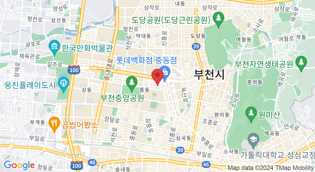 대한민국 경기도 부천시 중동 1143-3