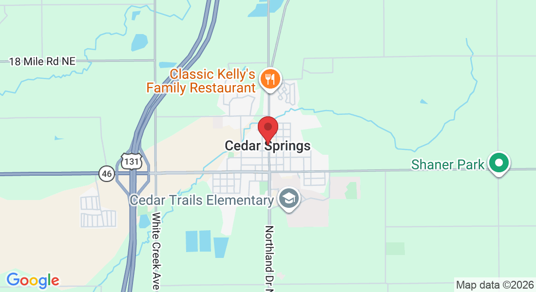 Cedar Springs, MI 49319, USA