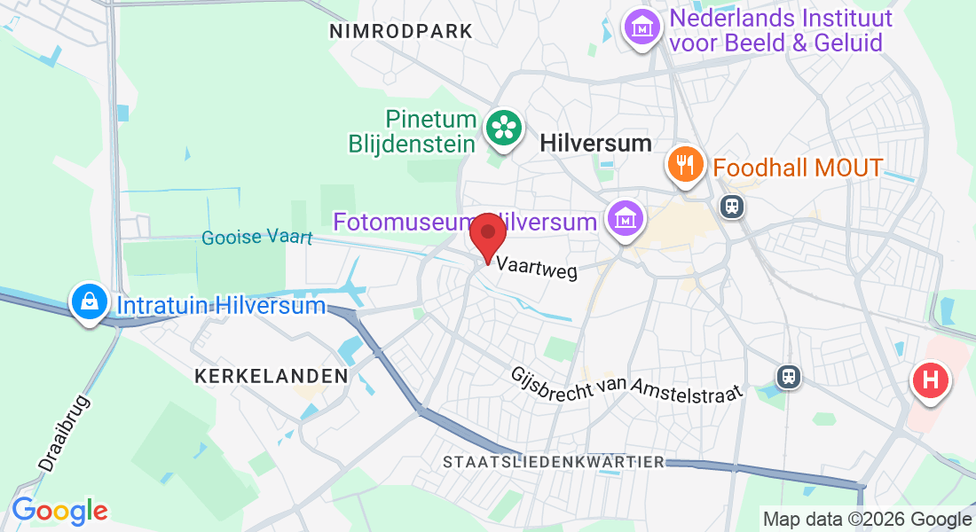 Loosdrechtseweg 1-A, 1217 TE Hilversum, Nederland