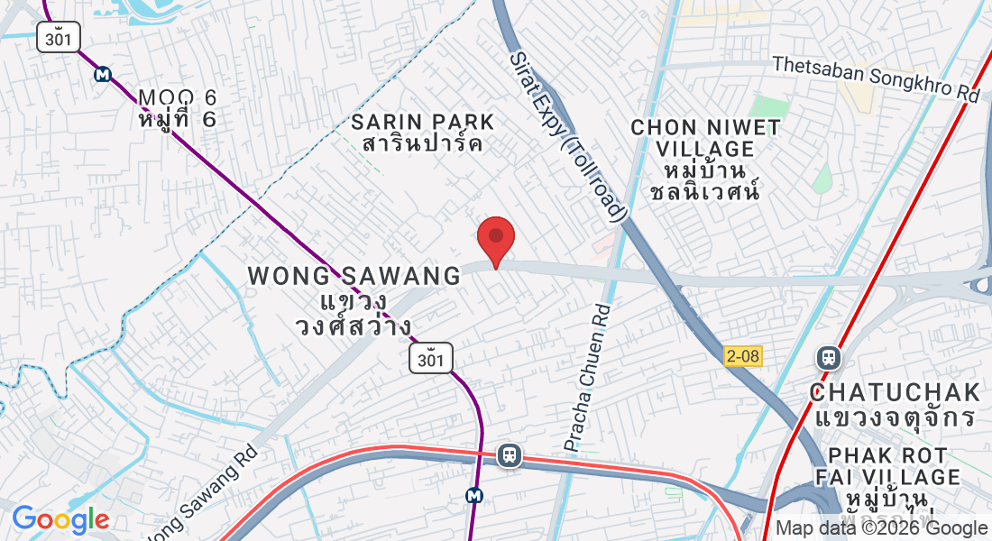 255 Thanon Ratchadaphisek, Khwaeng Wong Sawang, Khet Bang Sue, Krung Thep Maha Nakhon 10800, Thailand