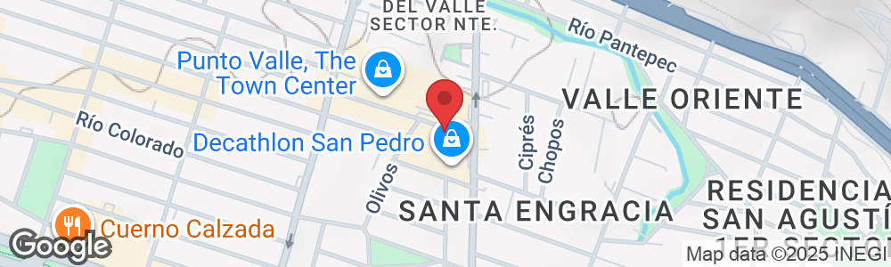 Rio Missouri 600, Zona Valle de Santa Engracia, 66267 San Pedro Garza García, N.L., Mexico