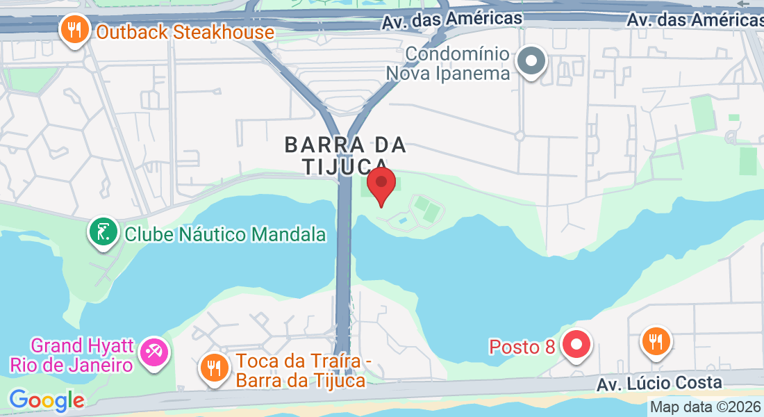 Estacionamento - Av. Ayrton Senna, 550 - Barra da Tijuca, Rio de Janeiro - RJ, 22793-000, Brasil
