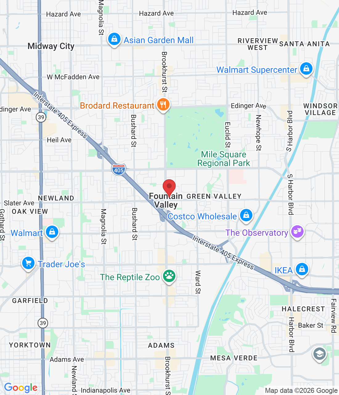 10055 Slater Ave, Fountain Valley, CA 92708, USA