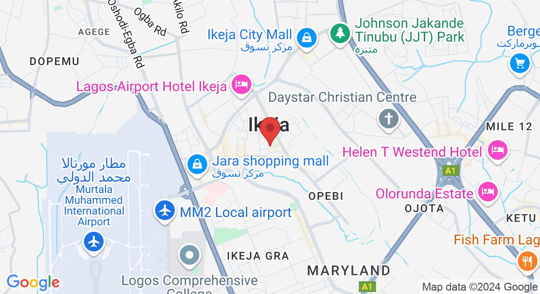 1 Omotayo Ojo St, Allen, Ikeja 101233, Lagos, Nigeria