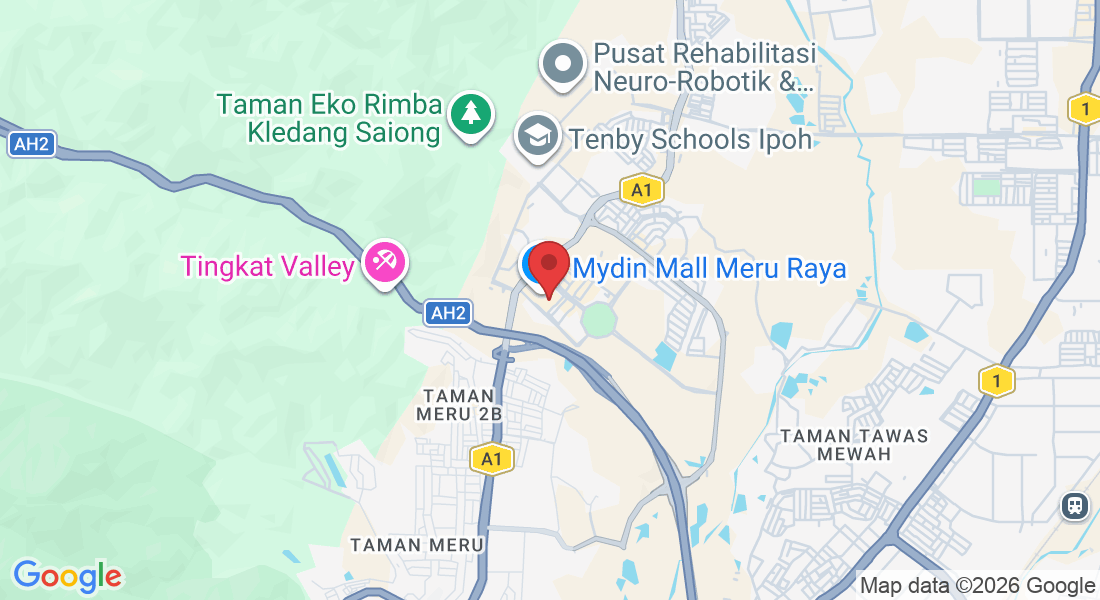 GB-03, PT229142, BANDAR MERU RAYA MUKIN HULU KINTA DAERAH KINTA, 30020 Ipoh, Perak, Malaysia