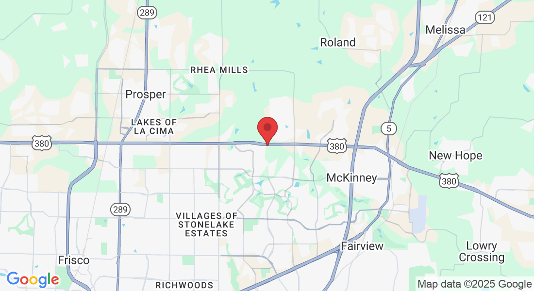 6251 W University Dr Suite 101, McKinney, TX 75071, USA