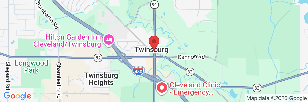 9777 Ravenna Rd ste 102, Twinsburg, OH 44087, USA