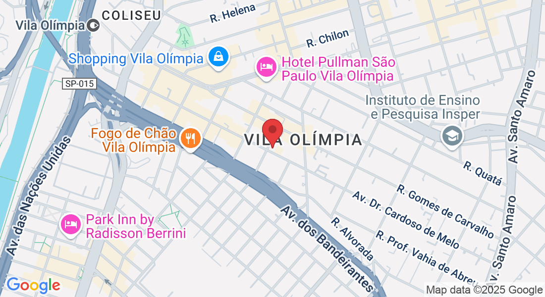 Av. Dr. Cardoso de Melo, 1108 - Vila Olímpia, São Paulo - SP, 04548-004, Brasil