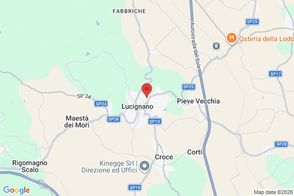 Via Roma, 102, 52046 Lucignano AR, Italy