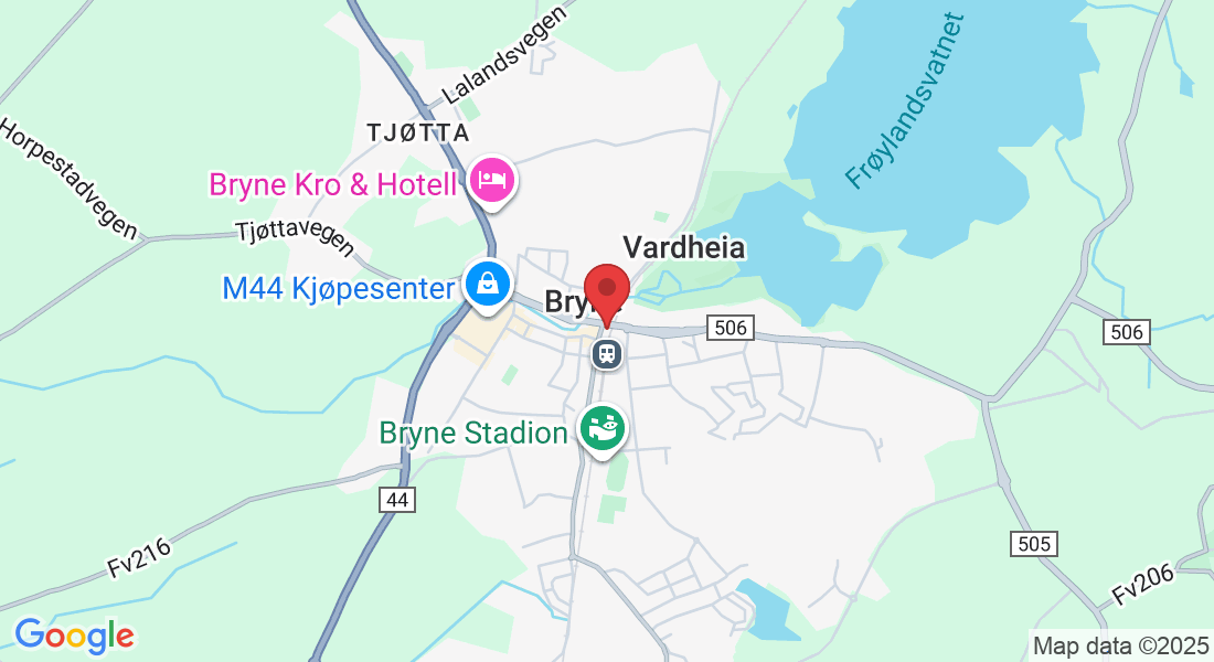 Jernbanegata 4, 4340 Bryne, Norge