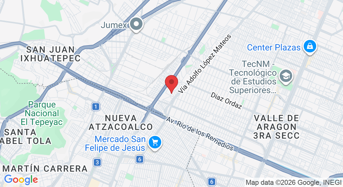 calle 70 y Av. Jorge Jiménez Cantú, Esquina, Villa de Gpe Xal, 55339 Ecatepec de Morelos, Méx., México