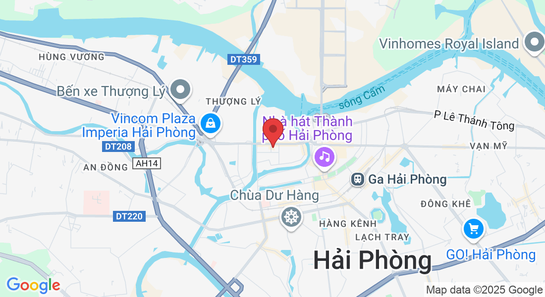 Tầng 3, Tòa nhà Taiyo, 97 Bạch Đằng, Hạ Lý, Hồng Bàng, Hải Phòng 180000, Việt Nam