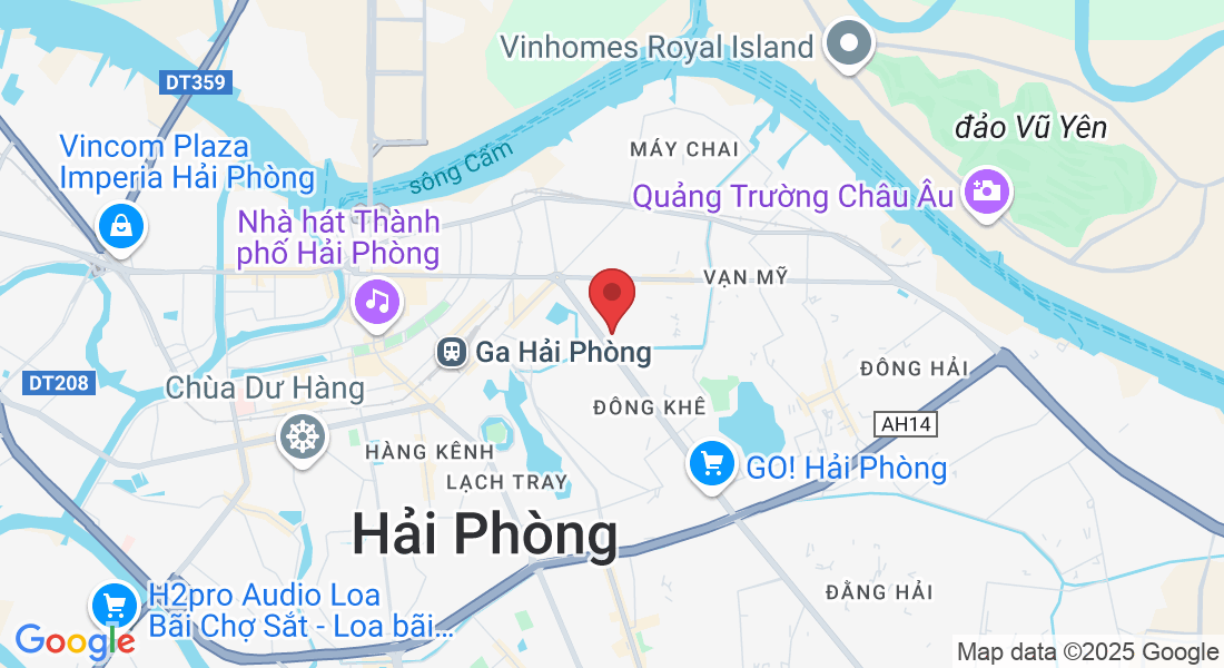 Số 1, Lô 2B Đ. Lê Hồng Phong, Đông Khê, Ngô Quyền, Hải Phòng, Việt Nam