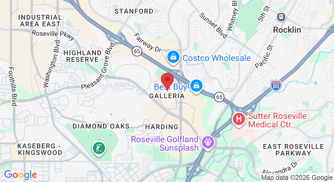 1191 Galleria Blvd, Roseville, CA 95678, USA