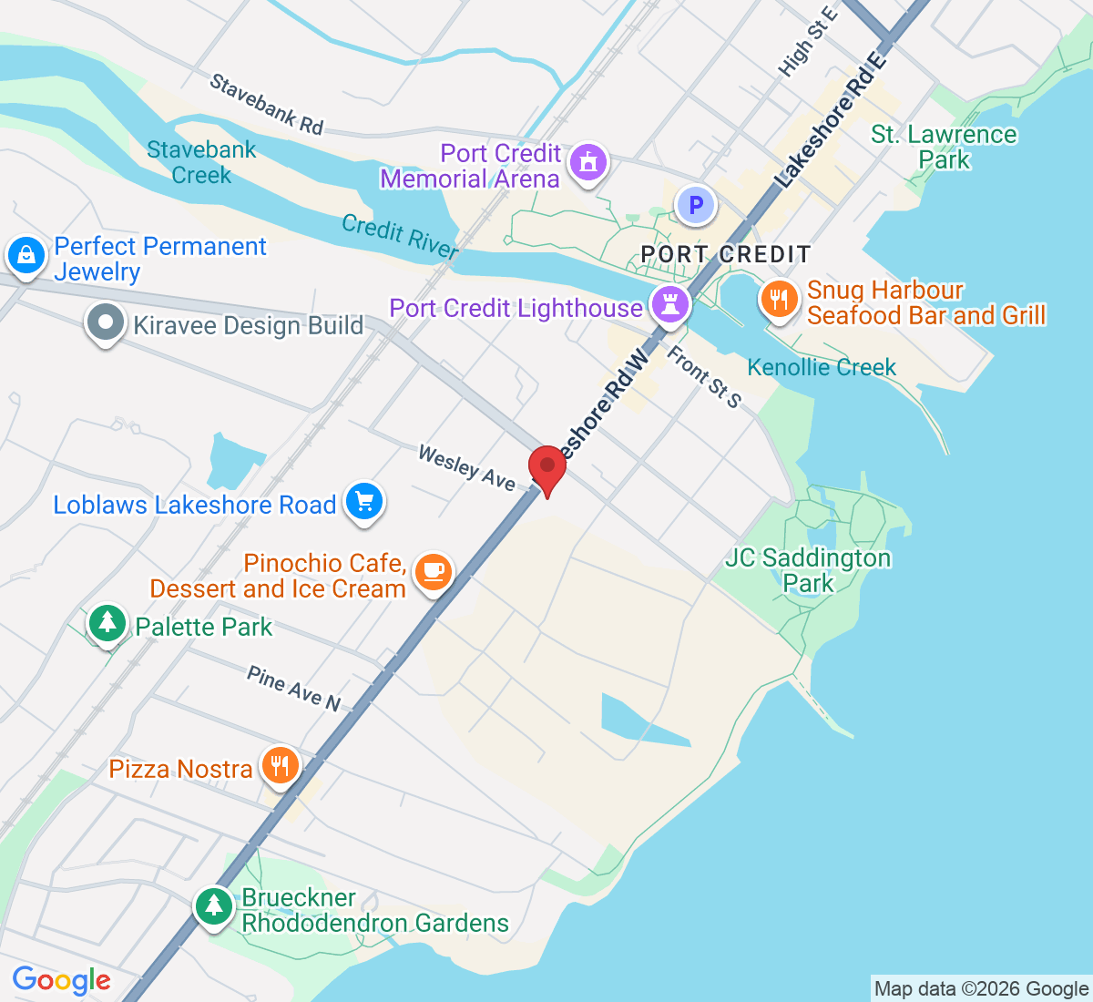 175 Lakeshore Rd W, Mississauga, ON L5H 0A6, Canada